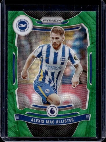 Alexis Mac Allister 2021 Panini Prizm Premier League Green Wave #192