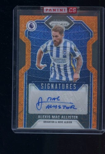 Alexis Mac Allister 2021 Panini Prizm Premier League Orange