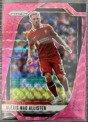 Alexis Mac Allister 2024 Panini Prizm Premier League Pink Mosaic