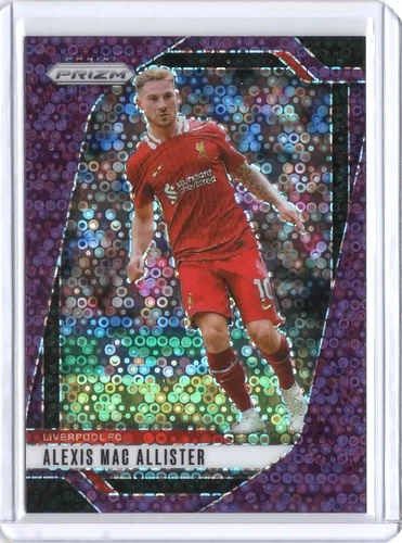 Alexis Mac Allister 2024 Panini Prizm Purple /25