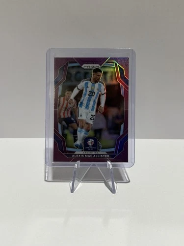 Alexis Mac Allister 2024 Panini Prizm Purple Prizm /49