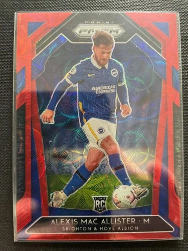 Alexis Mac Allister 2020 Panini Prizm Red Pulsar /29