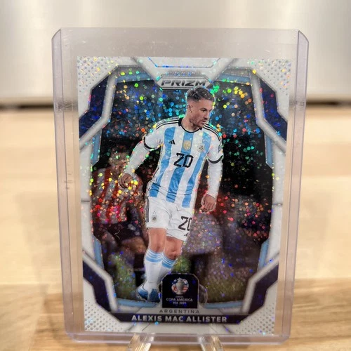 Alexis Mac Allister 2024 Panini Prizm White Sparkle