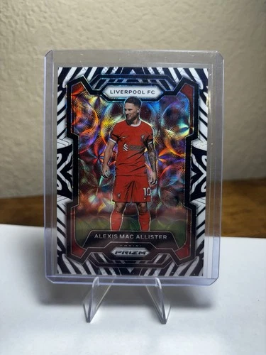 Alexis Mac Allister 2024 Panini Prizm Zebra /15
