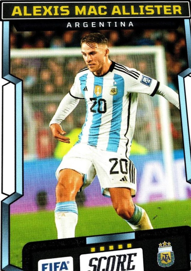 Alexis Mac Allister 2023 Panini Score FIFA