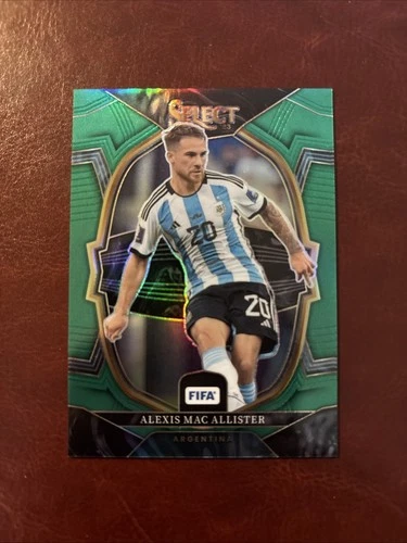 Alexis Mac Allister 2022 Panini Select FIFA Green Prizm /5