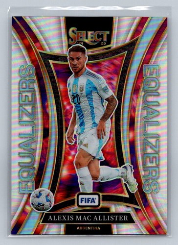 Alexis Mac Allister 2024 Panini Select FIFA Silver Prizm