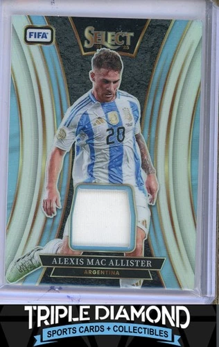 Alexis Mac Allister 2024 Panini Select FIFA Silver Prizm