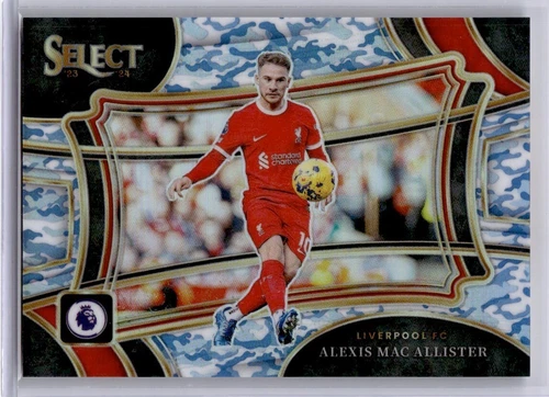 Alexis Mac Allister 2023 Panini Select Premier League Camo Prizm /110