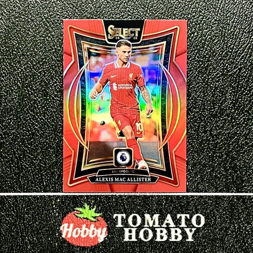 Alexis Mac Allister 2024 Panini Select Premier League Red Refractor