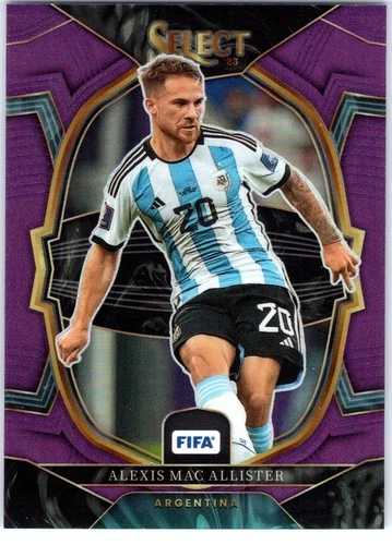 Alexis Mac Allister 2022 Panini Select Purple /75