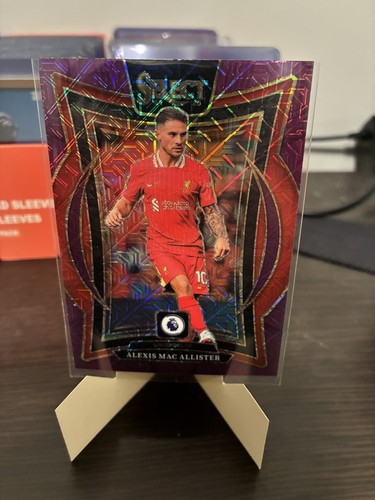 Alexis Mac Allister 2024 Panini Select Purple Mojo
