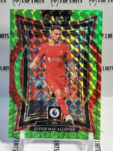 Alexis Mac Allister 2024 Panini Select Reactive Green /125