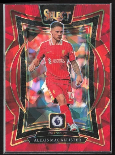 Alexis Mac Allister 2024 Panini Select Red Ice