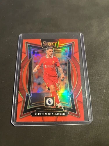 Alexis Mac Allister 2024 Panini Select Red Prizm