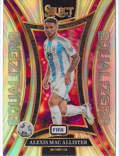 Alexis Mac Allister 2024 Panini Select Silver Prizm