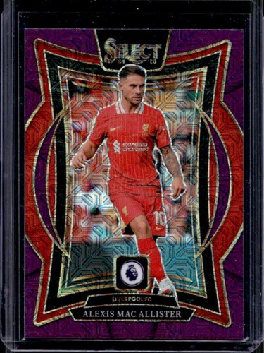 Alexis Mac Allister 2024 Panini Select Terrace Purple Mojo #45
