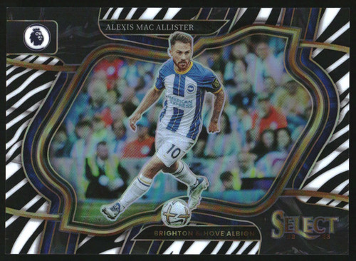 Alexis Mac Allister 2022 Panini Select Zebra /25
