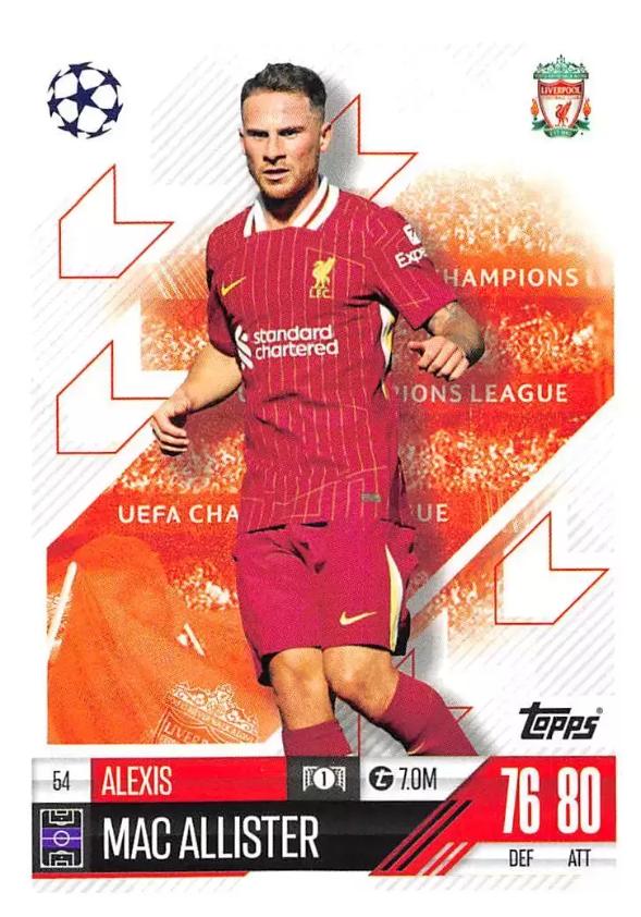 Alexis Mac Allister 2024 Topps Match Attax UEFA Club Competitions