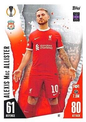 Alexis Mac Allister 2023 Topps Match Attax UEFA Club Competitions