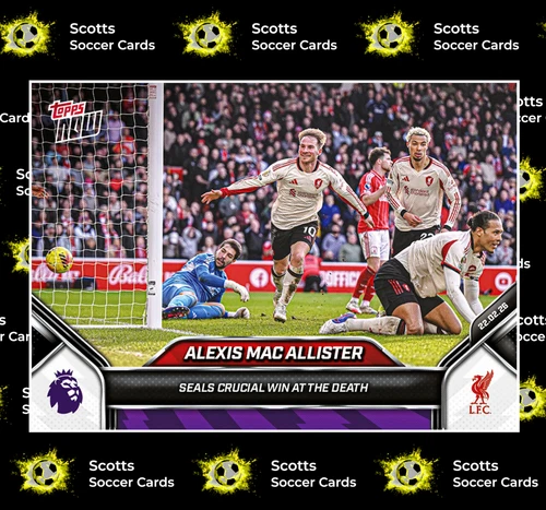 Alexis Mac Allister 2025 Topps NOW #143