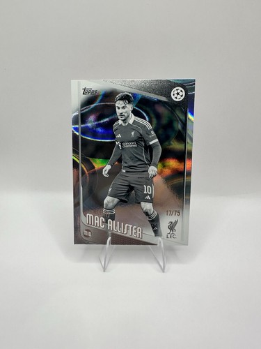 Alexis Mac-Allister 2025 Topps UCC Black/White Foil /75