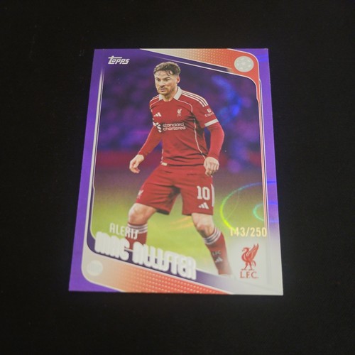 Alexis Mac Allister 2025 Topps UCC Flagship Purple /250