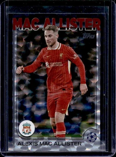 Alexis Mac Allister 2024 Topps UEFA Black Icy /10