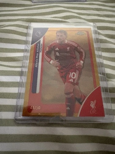 Alexis MacAllister 2026 Topps Chrome Gold /50