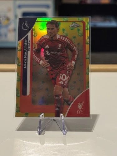 Alexis MacAllister 2026 Topps Chrome Pineapple Blast