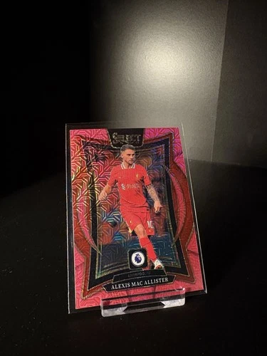 Alexis MacAllister 2025 Panini Select Terrace Pink Mojo #45