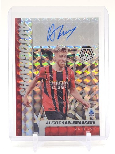 Alexis Saelemaekers 2021 Panini Mosaico Silver Prizm