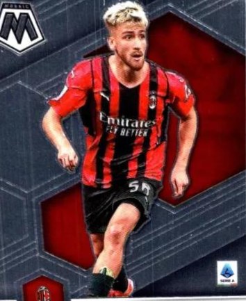 Alexis Saelemaekers 2021 Panini Mosaic Serie A