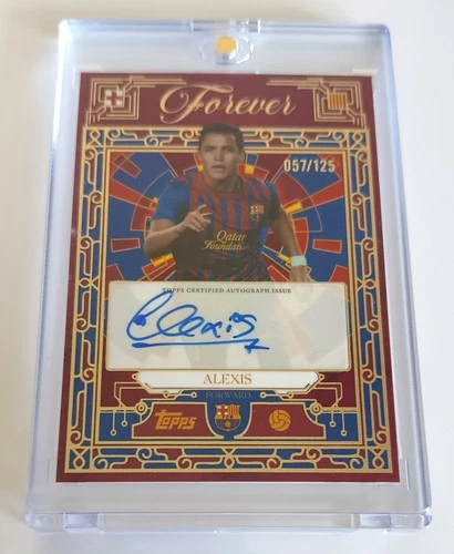 Alexis Sanchez 2025 Topps FC Barcelona Forever /125