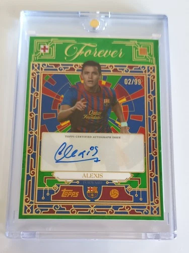Alexis Sanchez 2025 Topps FC Barcelona Forever /99