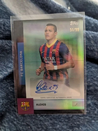 Alexis Sanchez 2025 Topps FC Barcelona Team Set /99