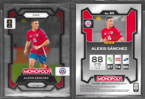 Alexis Sanchez 2026 Panini Prizm #85