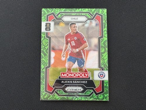 Alexis Sanchez 2026 Panini Prizm Green Wave