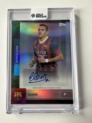 Alexis Sánchez 2025 Topps FC Barcelona Teamset /75