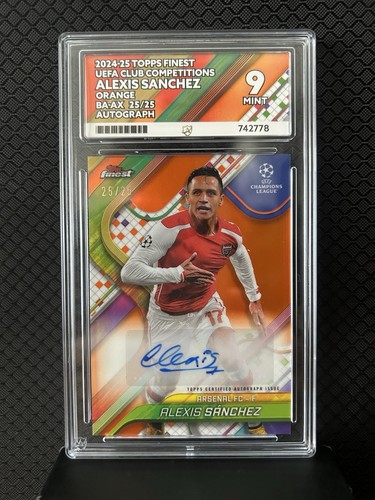 Alexis Sánchez 2024 Topps Finest 25/25