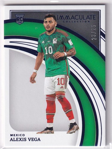 Alexis Vega 2023 Panini Immaculate FIFA Blue 23/25