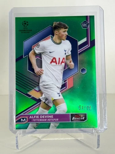 Alfie Devine 2023 Topps Finest Green /99
