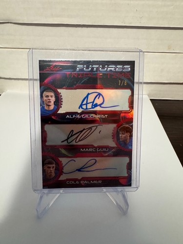 Alfie Gilchrist / Marc Guiu / Cole Palmer 2024 Leaf Futures Red /8