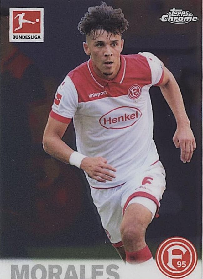 Alfredo Morales 2019 Topps Chrome Bundesliga 62