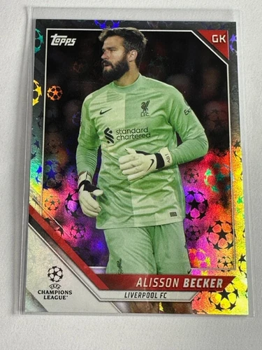 Alisson Becker 2021 Topps Champions League Flagship
