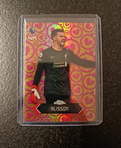 Alisson Becker 2025 Topps Chrome /50