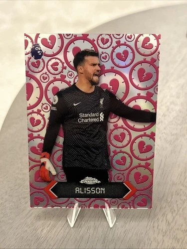 Alisson Becker 2026 Topps Chrome Premier League
