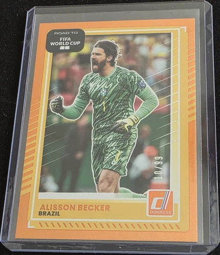 Alisson Becker 2025 Panini Donruss FIFA /10