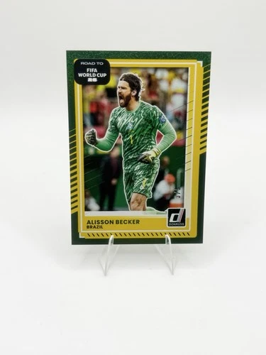 Alisson Becker 2025 Panini Donruss Green /5