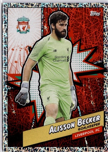 Alisson Becker 2023 Topps Fan Set Electro